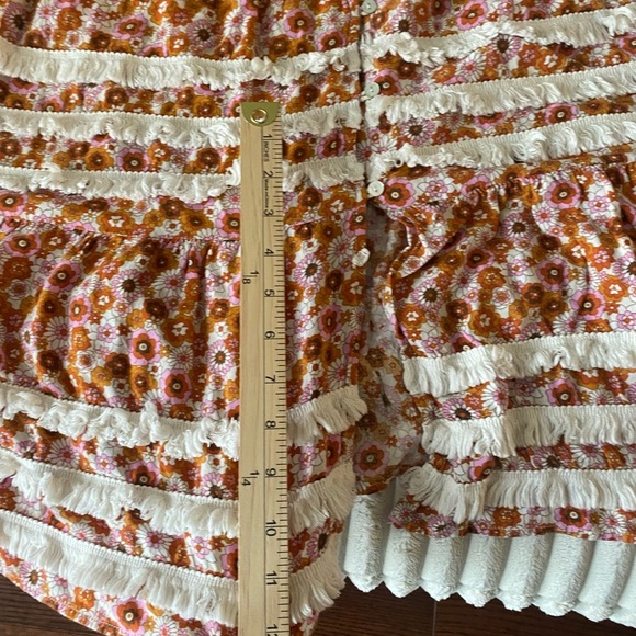 Floral V-Neck Dress with Ruffle Details Piper and Scoot - Picture 7 of 8